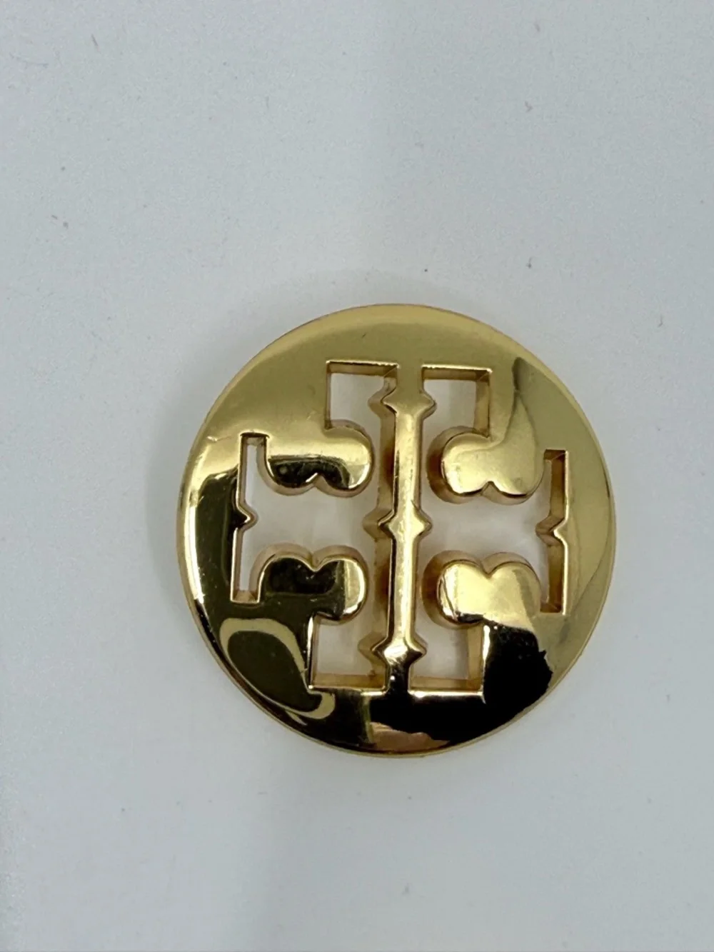 Five Gold Finish Tory Burch Buttons